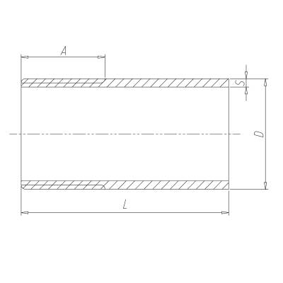 Alu Anschweißnippel, G 1