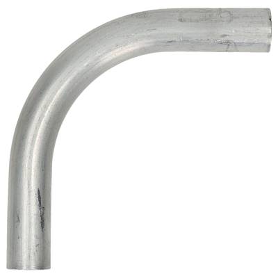 90° Alu Rohrbogen 16 x 1,5 mm, r=50 mm, ähnl. BA2, ähnl. DIN 2605 ,aus EN AW-6060,  AlMgSi0,5, mit glatten Enden, ohne Sicken - 1