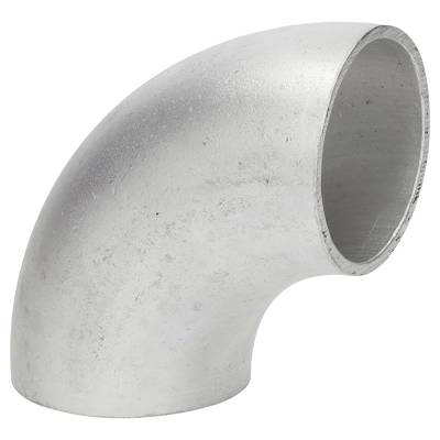 90° Alu Rohrbogen 38 x 2 mm, r=45 mm ± 2,5 mm, BA3, ähnl. DIN 2605 , aus EN AW-6060,  AlMgSi0,5, mit glatten Enden - 38 x 2 mm, aus EN AW-6060