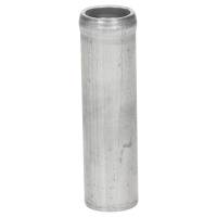 Alu-Rohr 22 x 2,0 mm, Länge 80 mm, mit einseitiger Sicke, ähnlich DIN 71550