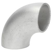 90° Alu Rohrbogen 48 x 3 mm, r=57 mm ± 2,5 mm, BA3, ähnl. DIN 2605 , aus EN AW-6082, AlSi1MgMn, mit glatten Enden