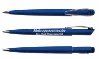 Druckkugelschreiber blau (1 Stück)