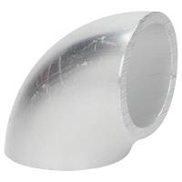 90° Alu Rohrbogen 56 x 3 mm, r=51 ± 2,5 mm, BA2, ähnl. DIN 2605 , aus EN AW-6060,  AlMgSi0,5, mit glatten Enden