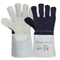 Schnittfester Arbeitshandschuh aus Qualitäts-Rindspaltleder, Größe 10 Universal